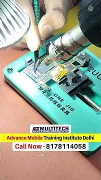 Mobile Repairing Course | Multitech Institute | Live Practical Training #Shorts