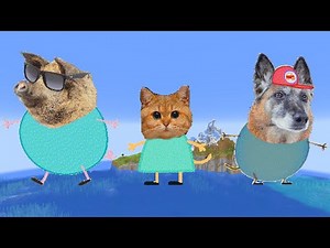 Peppa Pig Animals with realistic heads and sounds (in Minecraft)