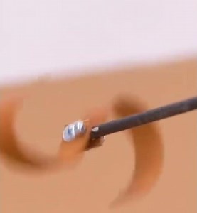 This is a unique and creative idea for making a paint stirrer from pieces of pipe.