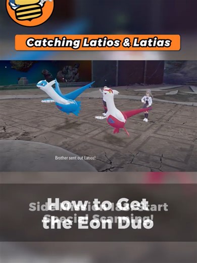 Cómo conseguir a Latios y Latias en Pokémon