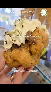 19K views · 61 reactions | LA NOSTRA SFINCIA DI SAN GIUSEPPE ‍Gelateria Gelateria Ruci Ruci SFINCIA DI San Giuseppe ripiena di gelato Limited Edition @fan più attivi | Palermo e Dintorni | Facebook