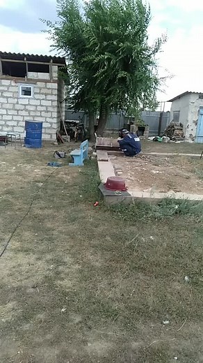 Welding Techniques in a Backyard Setup