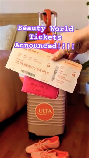 Breaking News! ULTA Beauty World Tickets Announced!! #beautynews #beautyvlogger #beautyworld