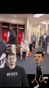 25K views · 294 reactions | The Joker couldn’t believe Wemby brought a book  to the All-Star game.  #alien #Joker #VictorWembanyama #nikolajokic #nballstargame | Mark Burnett | Facebook