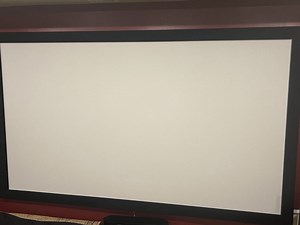 Fixed Projector Screen  110" 1.0 gain with 3&quot...
