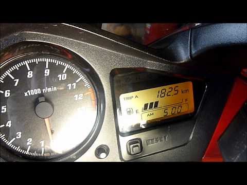 Reading Fuel Injection Error codes on a VFR800