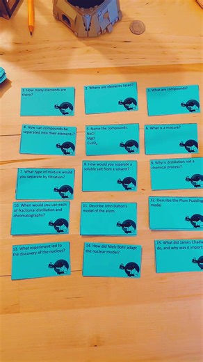 #stitch with @Dr de Bruin's Classroom How many of our unit 1 chemistry flashcards did you get right? #revision #gcse