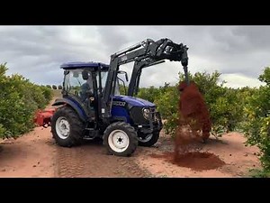 Hobby Farm & Small Acreage Tractors | TRIDENT tractor with implements show