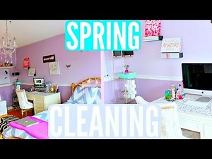 Cleaning My ROOM! | Spring Cleaning!!