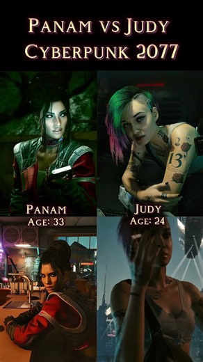 Panam vs Judy | Cyberpunk 2077