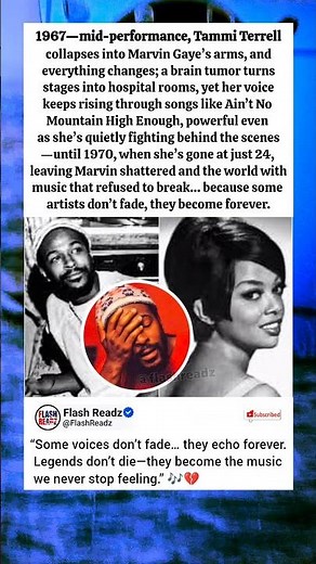 The Night That Changed Everything: Tammi Terrell’s Unbreakable Legacy 🎶💔