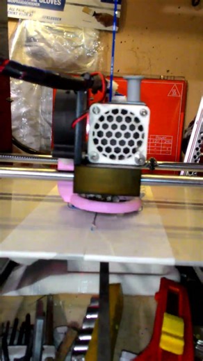 #timelapse of #Anet #A6 #3dprinting #Yaesu FT-411E/FT-272R #battery case for 3S #18650 #li-ion #pet