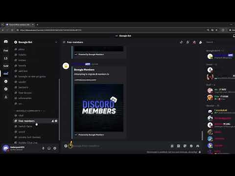 UNLIMITED FREE DISCORD MEMBERS | 2025 TUTORIAL LINK IN DESCRIPTION