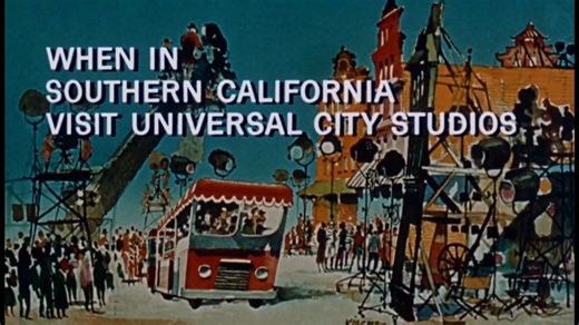 【搬运】环球Logo+环球影业制作Logo+环球影城广告（1965年）