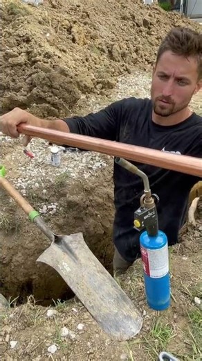 Main water feed replacement masterplumber service pro... #Shorts #chris_sbrocco