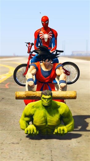 GOKU X SPIDERMAN X HULK 🆚 VENOM ZOMBIE🧟‍♂️ #shorts #spiderman #hulk #venom #goku