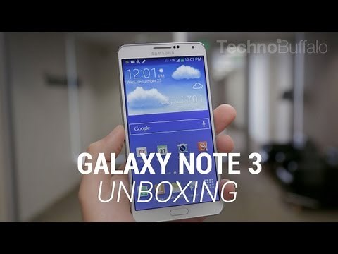 Galaxy Note 3 Unboxing