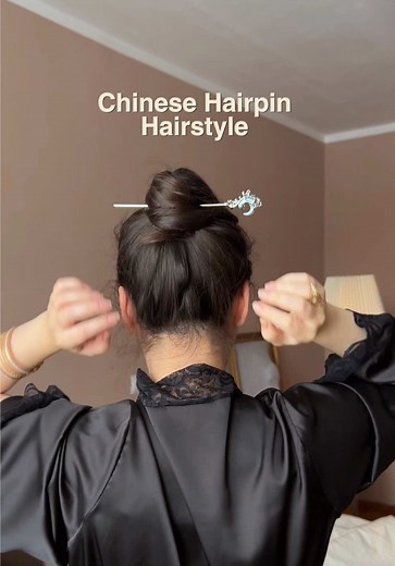 Chinese Traditional Hairpin Hairstyle Tutorial