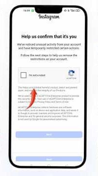How to fix help us confirm that it's you Instagram 2026