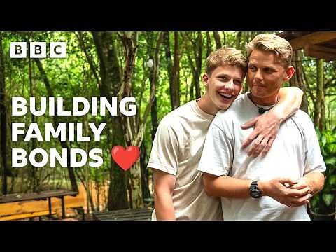 Jeff and Freddy Brazier's Heartwarming Father-Son Moments | Celebrity Race Across The World - BBC