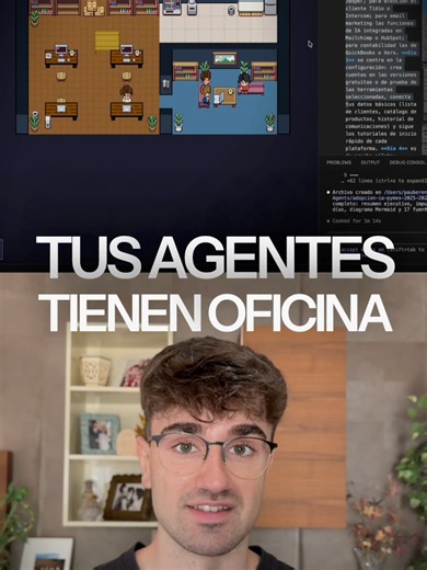 🔥 DEJA De Trabajar A Ciegas Con Claude Code #claudecode #ia 👑 Comunidad Exclusiva: https://www.skool.com/the-ai-blueprint-plus 🎁 Comunidad Gratuita: https://www.skool.com/the-ai-blueprint 🤖 Automatiza Soporte: https://botdesk.co/ Si estás empezando con Claude Code, es normal que te cueste seguir el ritmo. La terminal no te da contexto visual y cuando tienes varios agentes trabajando en paralelo, es casi imposible saber qué está pasando. Pixel Agents soluciona exactamente eso. No añade funcio