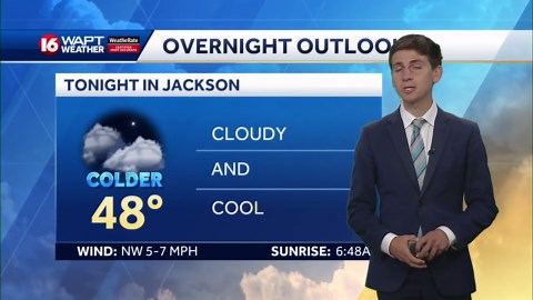 Record highs yesterday, back to average today