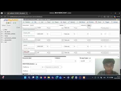 Tuturial Membuat Database Mysql Menggunakan phpMyadmin.