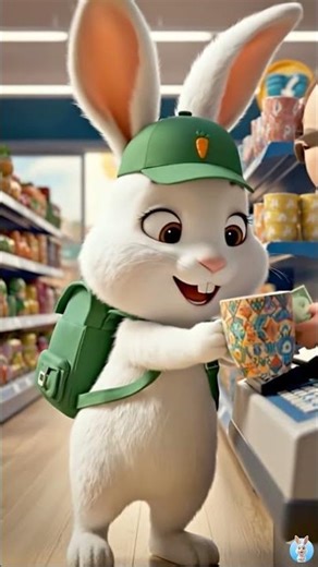 This Bunny Found the Cutest Cup Ever! 💖