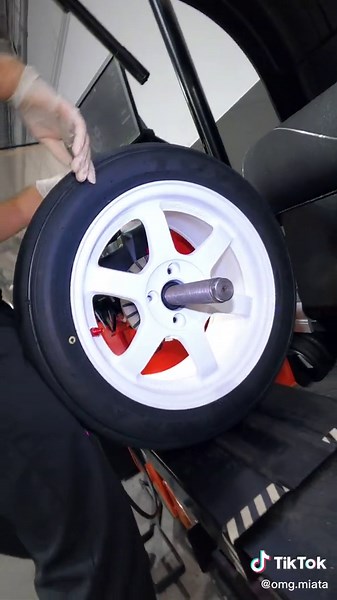 Pretty baller wheel balancer! | #OMGMIATA