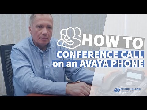 How To Make A Conference Call on an Avaya Phone