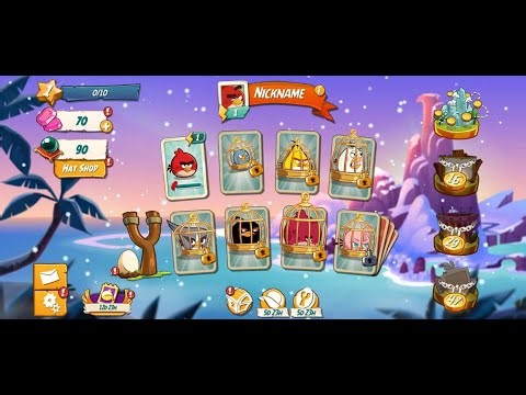 Angry Birds trying to unlock all birds