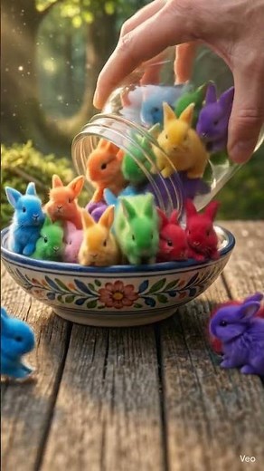 Beautiful Bunnies 🥰😍. This ASMR melts your daily stress away✨. Relaxing video