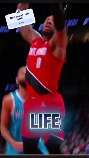 Damian Lillard edit #sportsedits #nba The prom, Glaive