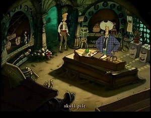 3.4K views · 149 reactions | Look at the spider web at "The Mutual of Stan" crypt, then enter and exit the crypt a few dozens time until you see Maggie Robbins from the LucasArts' game "The Dig" eaten by a spider. | Monkey Island | Facebook