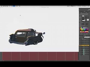 Moho Car Rig 2.5D Smart Mesh & Pin Bones