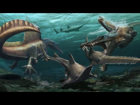 Spinosaurus Explained: The Aquatic Giant of the Cretaceous #dinosaur