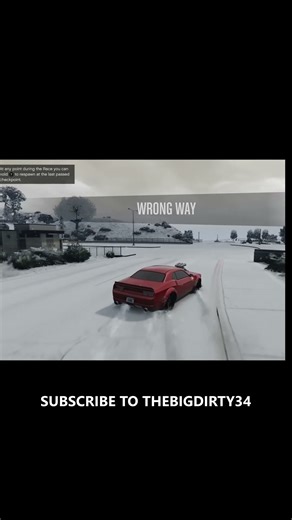 GTA5 SNOW GAUNTLET - 10 #shorts #gta #gta5 #gtaonline #drift