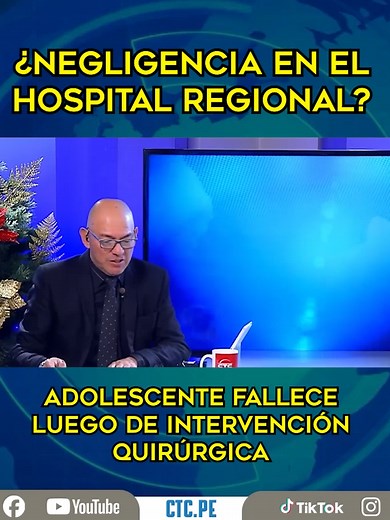 ¿negligencia en el hospital regional? #ctc #cusco #noticias #diciembre2025 #negligencia #hospitalregional