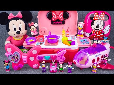 Mickey ASMR🐭 Satisfying with Unboxing Disney Minnie Mouse Super Airplane Playset | Review Toys ASMR