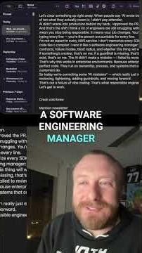 AI Code Mistakes? YOU Own It, Not the AI! #shorts
