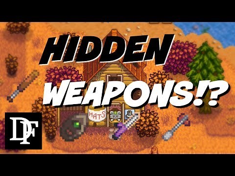 Stardew Valley - Hidden Weapons?!