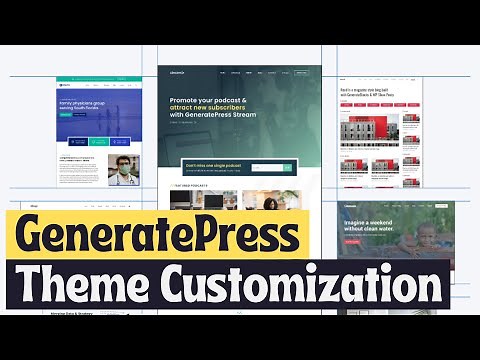 GeneratePress Theme Customization (Free + Premium Setup)