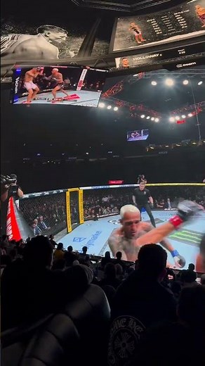You’ve Never Seen the Octagon Like This 👀 Oliveira vs Holloway at Cosm