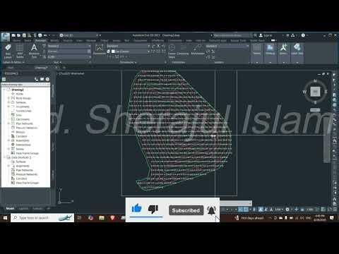 AutoCAD Civil 3D Tutorial | Contour Spot Elevation on Grid , 2 Easy Method