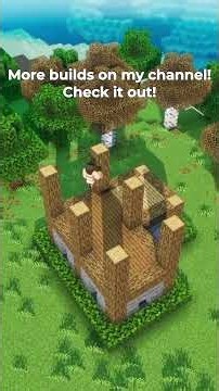 Minecraft House 🏠 No Music! #minecraft #shorts