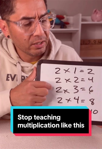 Teach your child multiplication the Montessori way. This engaging multiplication activity will help your child understand how multiplication works and not just memorize multiplication tables. #montessorimath #mathforkids #firstgrademath #elementarymath #countingforkids