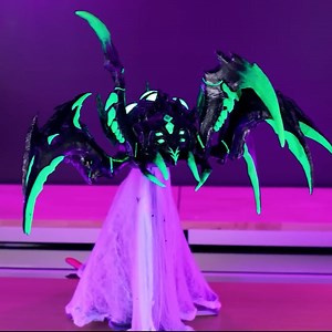 12K views · 541 reactions | Makeover TRANSFORMATION from a floppy fuzzy spider to a pointy glowing green scythe NIGHTMARE! ️ Jaimie and Jay give this Spirit Halloween Jumping Spider Animatronic a major GLOW UP! | Wicked Makers | Facebook