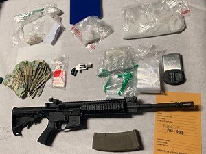 SEE: Santa Cruz Sheriff's Office Arrests 3; Recovers Guns, Drugs