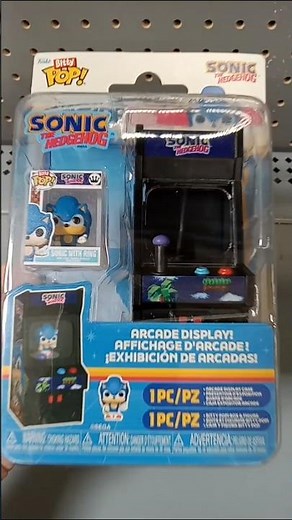 Sonic the Hedgehog Mini Arcade Cabinet — Retro Fun in the Palm of Your Hand!