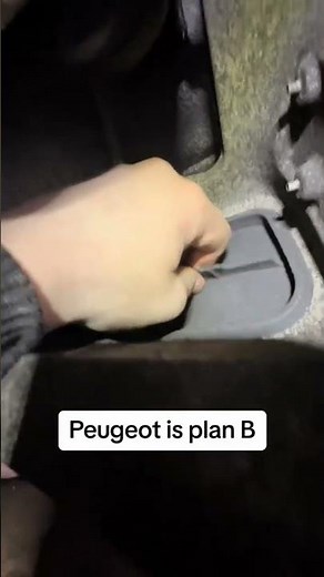 peugeot 206 has secret storage under passengers seat #mechancial #automobile